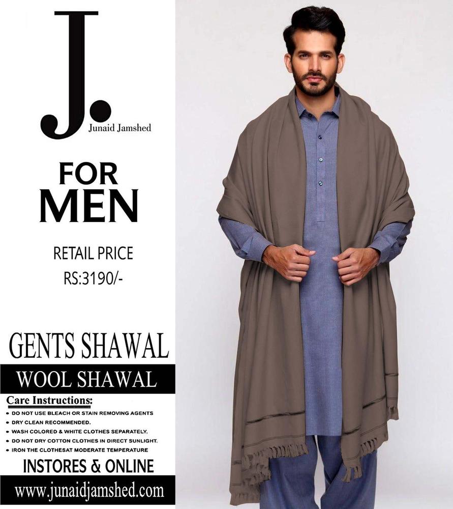 J. Men's Wool Shawl