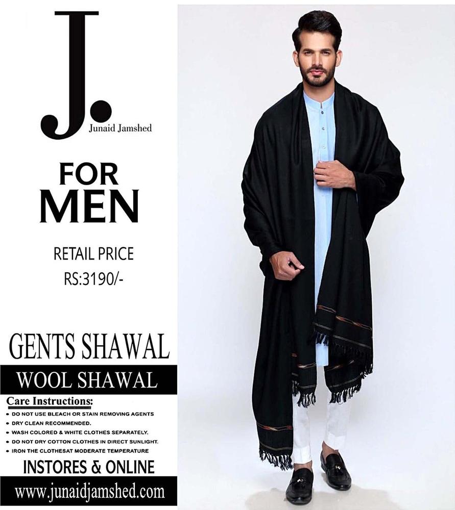 J. Men's Wool Shawl